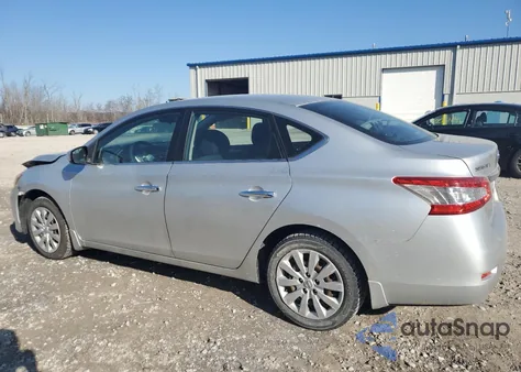 2015 Nissan Sentra S from USA, damaged, VIN 3N1AB7AP4FY295270